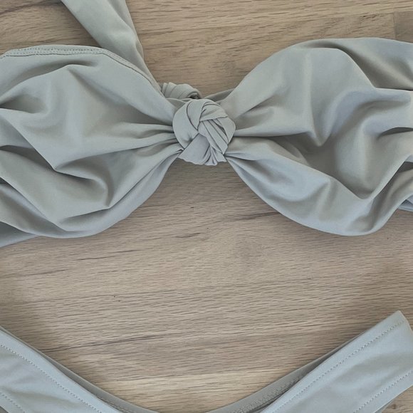 Tan+Lines by Sivan Ayla Hamptons Bikini Top in “Dove” - Picture 5 of 5